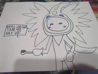 Naughtyfins Spoon Feeding